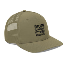 Load image into Gallery viewer, Biden is not my F**king President Trucker Cap
