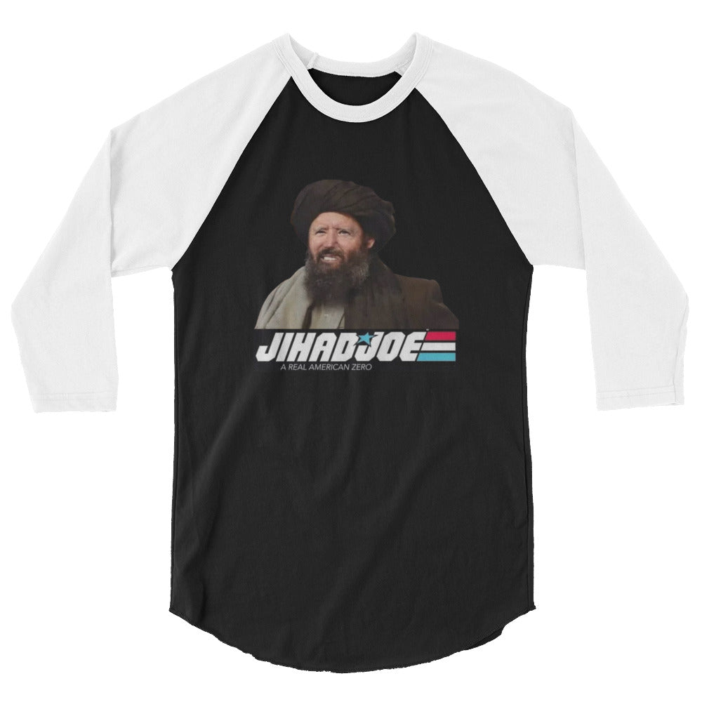 JIHAD JOE AMERICAN ZERO 3/4 sleeve raglan shirt