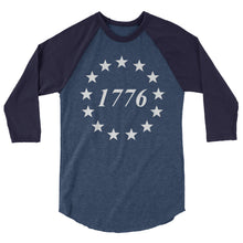 Cargar imagen en el visor de la galería, 1776 3/4 sleeve raglan shirt
