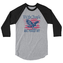 Load image into Gallery viewer, We The People APO 3/4 sleeve raglan shirt
