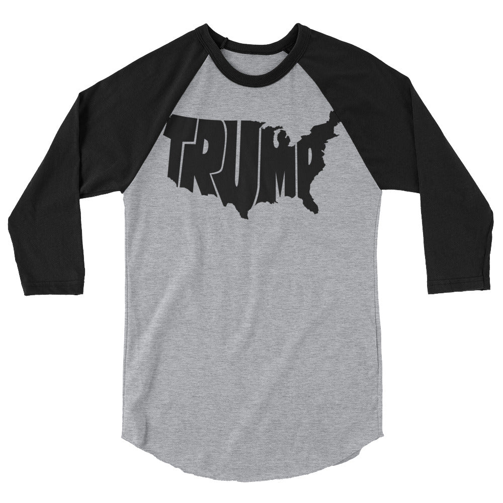 TRUMP USA 3/4 sleeve raglan shirt