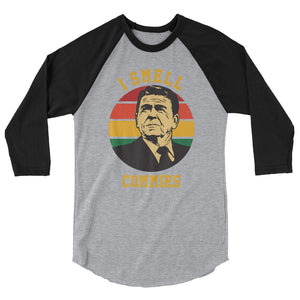 Ronald Reagan 3/4 sleeve raglan shirt