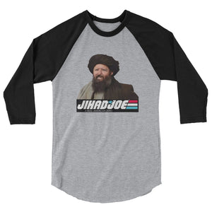 JIHAD JOE AMERICAN ZERO 3/4 sleeve raglan shirt