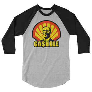 GA$HOLE BIDEN 3/4 sleeve raglan shirt