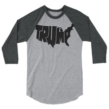 Load image into Gallery viewer, TRUMP USA 3/4 sleeve raglan shirt
