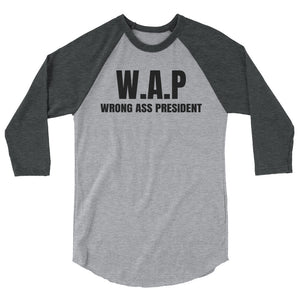 WAP 3/4 sleeve raglan shirt