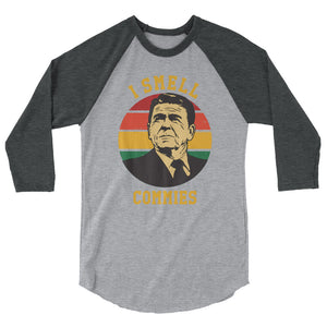 Ronald Reagan 3/4 sleeve raglan shirt