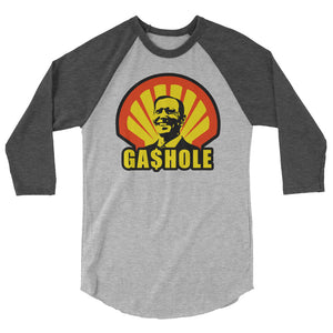 GA$HOLE BIDEN 3/4 sleeve raglan shirt