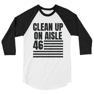 Clean Up  on aisle 46 3/4 sleeve raglan shirt