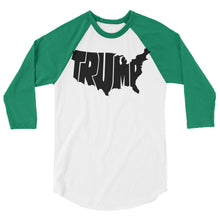 Cargar imagen en el visor de la galería, TRUMP USA 3/4 sleeve raglan shirt
