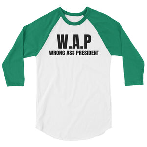 WAP 3/4 sleeve raglan shirt