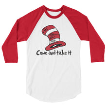 Cargar imagen en el visor de la galería, Dr Seuss Come take it 3/4 sleeve raglan shirt
