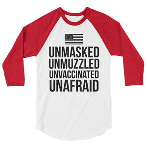 UnAfraid! 3/4 sleeve raglan shirt