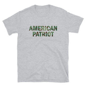 American Patriot Camo Short-Sleeve Unisex T-Shirt