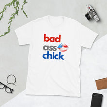 Cargar imagen en el visor de la galería, Bad Ass chick 💋 Short-Sleeve Unisex T-Shirt
