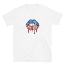 Cargar imagen en el visor de la galería, USA Lips Short-Sleeve Unisex T-Shirt

