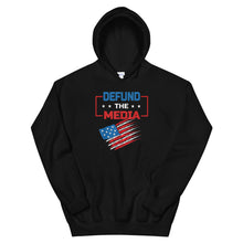 Load image into Gallery viewer, Defund the Media Unisex Hoodie
