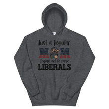 Load image into Gallery viewer, Mom Not Raising Liberals Unisex Hoodie
