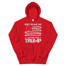 Load image into Gallery viewer, Voted for Trump Unisex Hoodie
