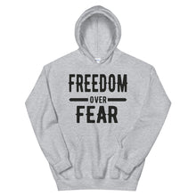 Cargar imagen en el visor de la galería, Freedom over Fear Unisex Hoodie
