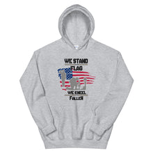 Load image into Gallery viewer, We Stand For The Flag Unisex Hoodie
