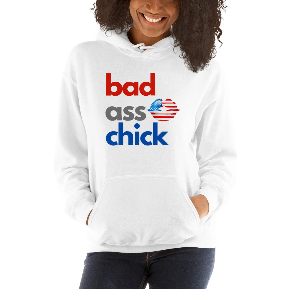 Bad Ass Chick Hoodie - Real Tina 40