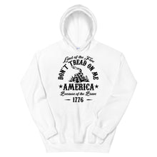 Load image into Gallery viewer, Don’t tread on me Unisex Hoodie
