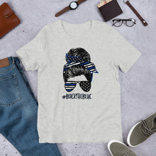 Load image into Gallery viewer, Back the Blue Short-Sleeve Unisex T-Shirt
