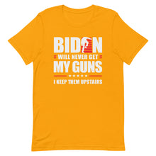 Load image into Gallery viewer, BIDEN STAIRS AND GUNS Short-Sleeve Unisex T-Shirt
