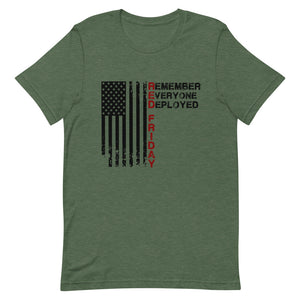 Remember Everyone Deployed Short-Sleeve Unisex T-Shirt