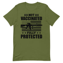Cargar imagen en el visor de la galería, Not Vaccinated fully protected Short-Sleeve Unisex T-Shirt
