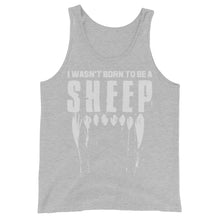 Load image into Gallery viewer, Wasn’t born to be a SHEEP Unisex Tank Top

