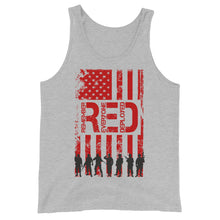 Load image into Gallery viewer, Remember Everyone Deployed Unisex Tank Top
