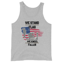 Load image into Gallery viewer, We Stand For The Flag Unisex Tank Top
