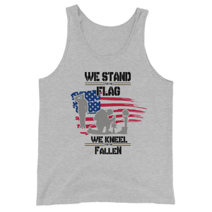 We Stand For The Flag Unisex Tank Top