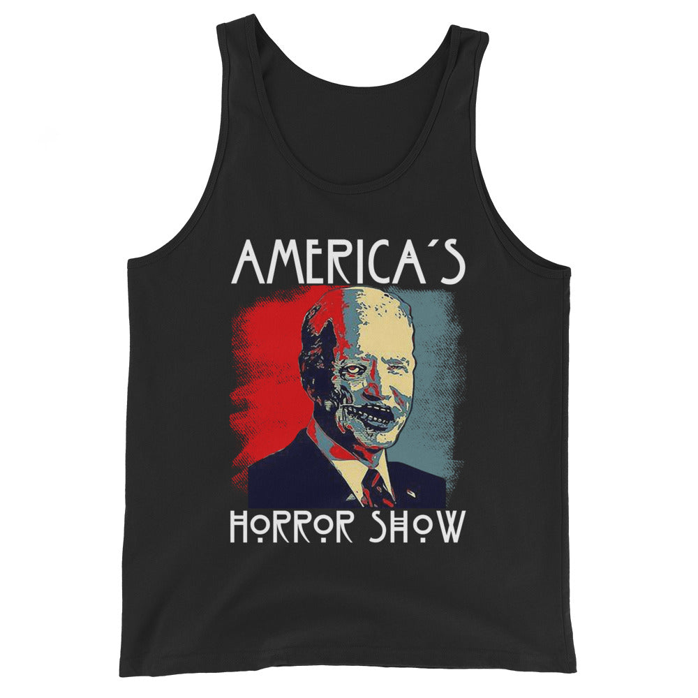 America’s Horror Show Unisex Tank Top