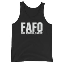Load image into Gallery viewer, FAFO Unisex Tank Top
