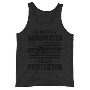 Not Vaccinated fully protected Unisex Tank Top