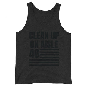 Clean up on aisle 46 Unisex Tank Top