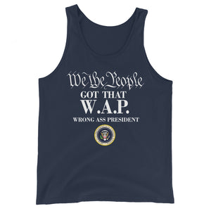 WAP Special Edition white lettering Unisex Tank Top