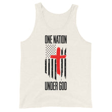 Cargar imagen en el visor de la galería, One Nation Under God Unisex Tank Top
