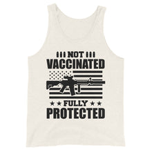 Cargar imagen en el visor de la galería, Not Vaccinated fully protected Unisex Tank Top
