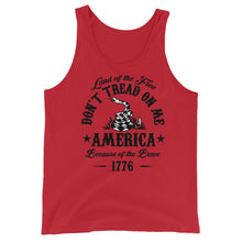 Load image into Gallery viewer, Don’t tread on me Unisex Tank Top
