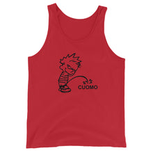 Load image into Gallery viewer, Pee On Cuomo Unisex Tank Top
