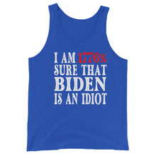 Cargar imagen en el visor de la galería, Biden is an Idiot Unisex Tank Top
