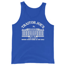 Load image into Gallery viewer, Traitor Joe’s Unisex Tank Top
