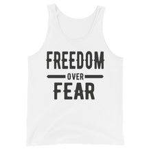 Charger l&#39;image dans la galerie, Freedom over Fear Unisex Tank Top
