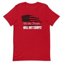 Cargar imagen en el visor de la galería, We The People Will Not Comply Short-Sleeve Unisex T-Shirt
