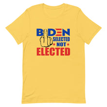 Load image into Gallery viewer, Biden Selected not Elected Short-Sleeve Unisex T-Shirt
