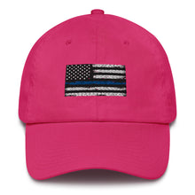 Load image into Gallery viewer, Thin blue line Cotton Cap
